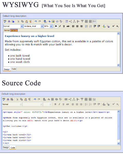 Project Ephox EditLive! editor screenshot